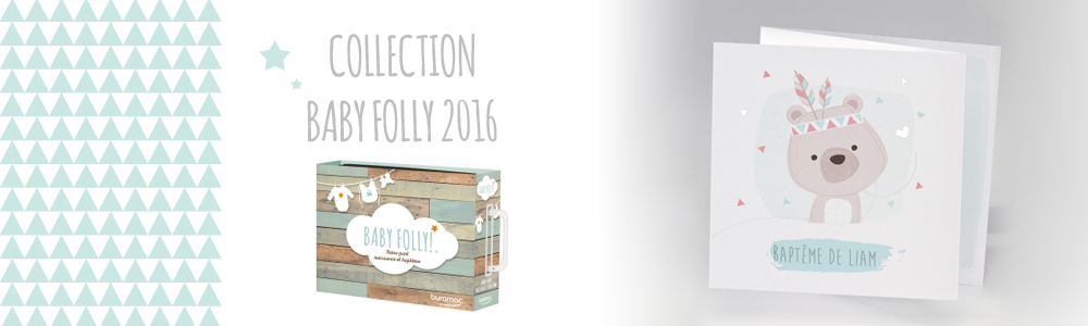 Catalogue naissance Baby Folly 2016